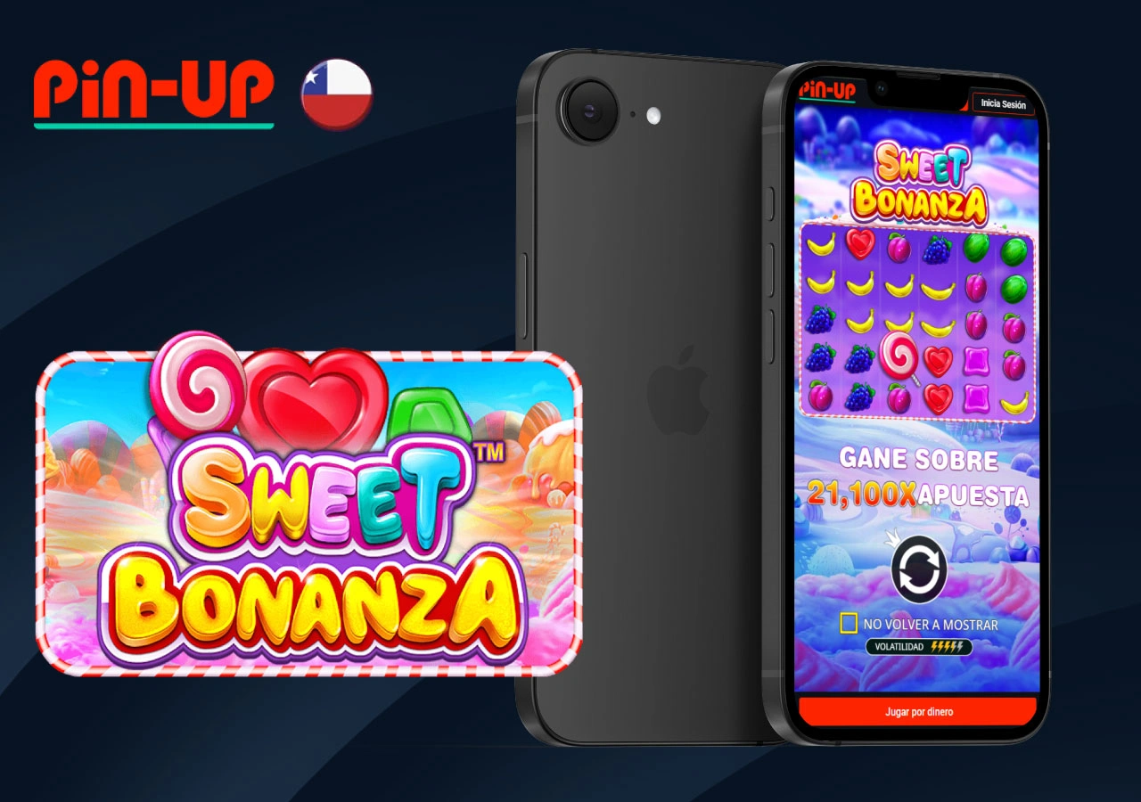 Juego Sweet Bonanza en la aplicación de casino